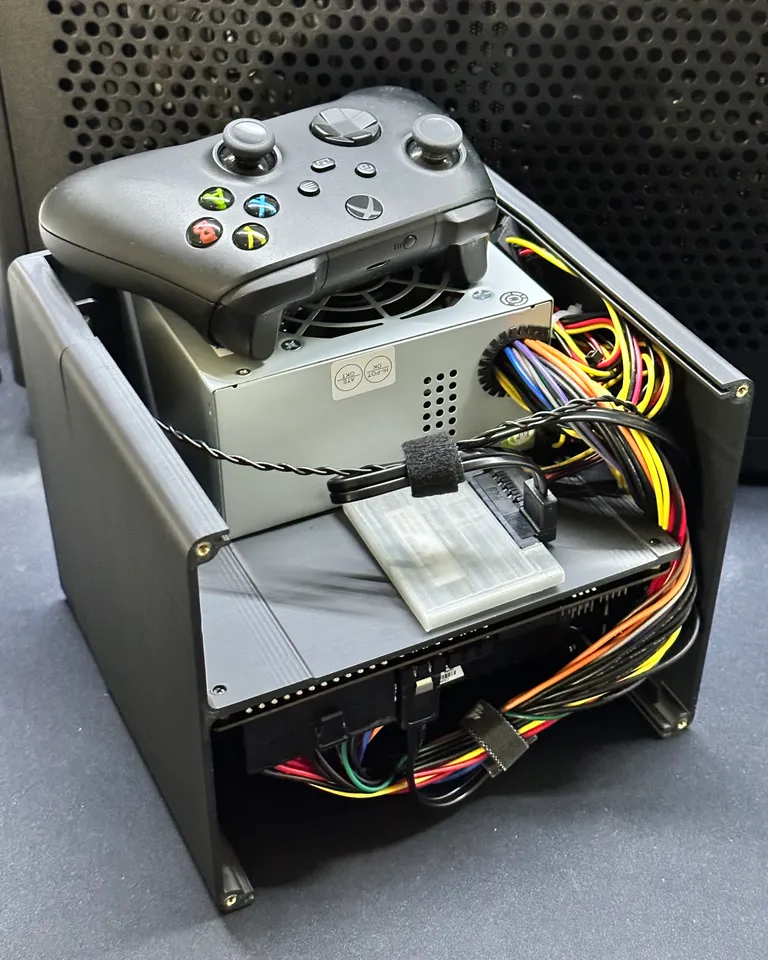 ITX PC cube case with sfx PSU by Erer2001 | Download free STL model ...