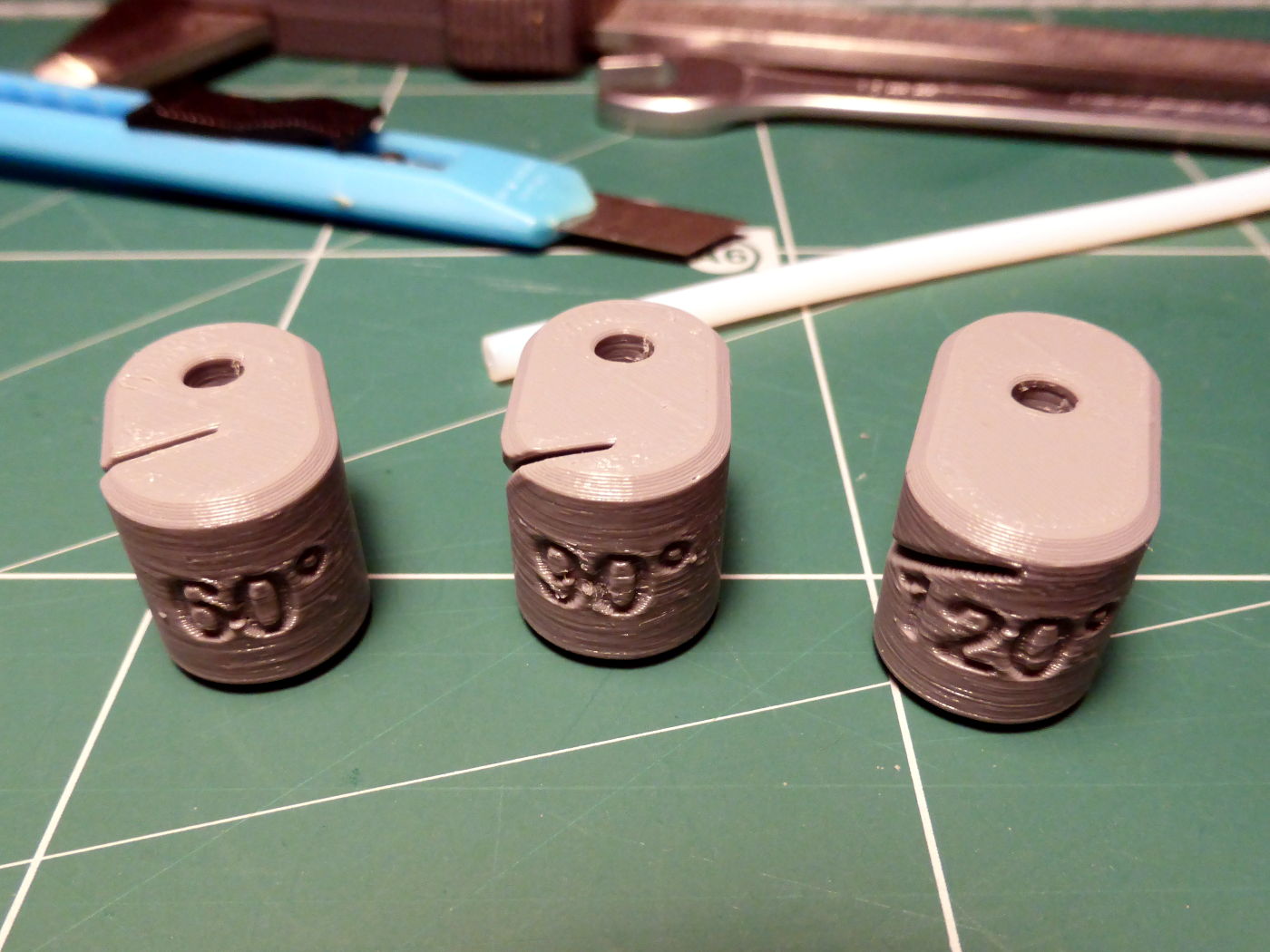 PTFE Tube Chamfer and Cut Jig by Area51 Download free STL model