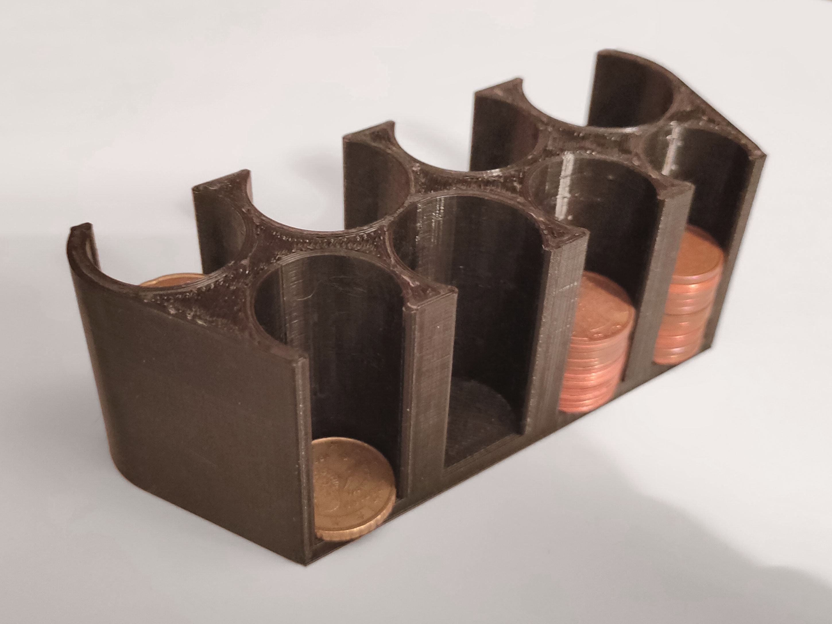 Euro coin organizer by edgar Download free STL model