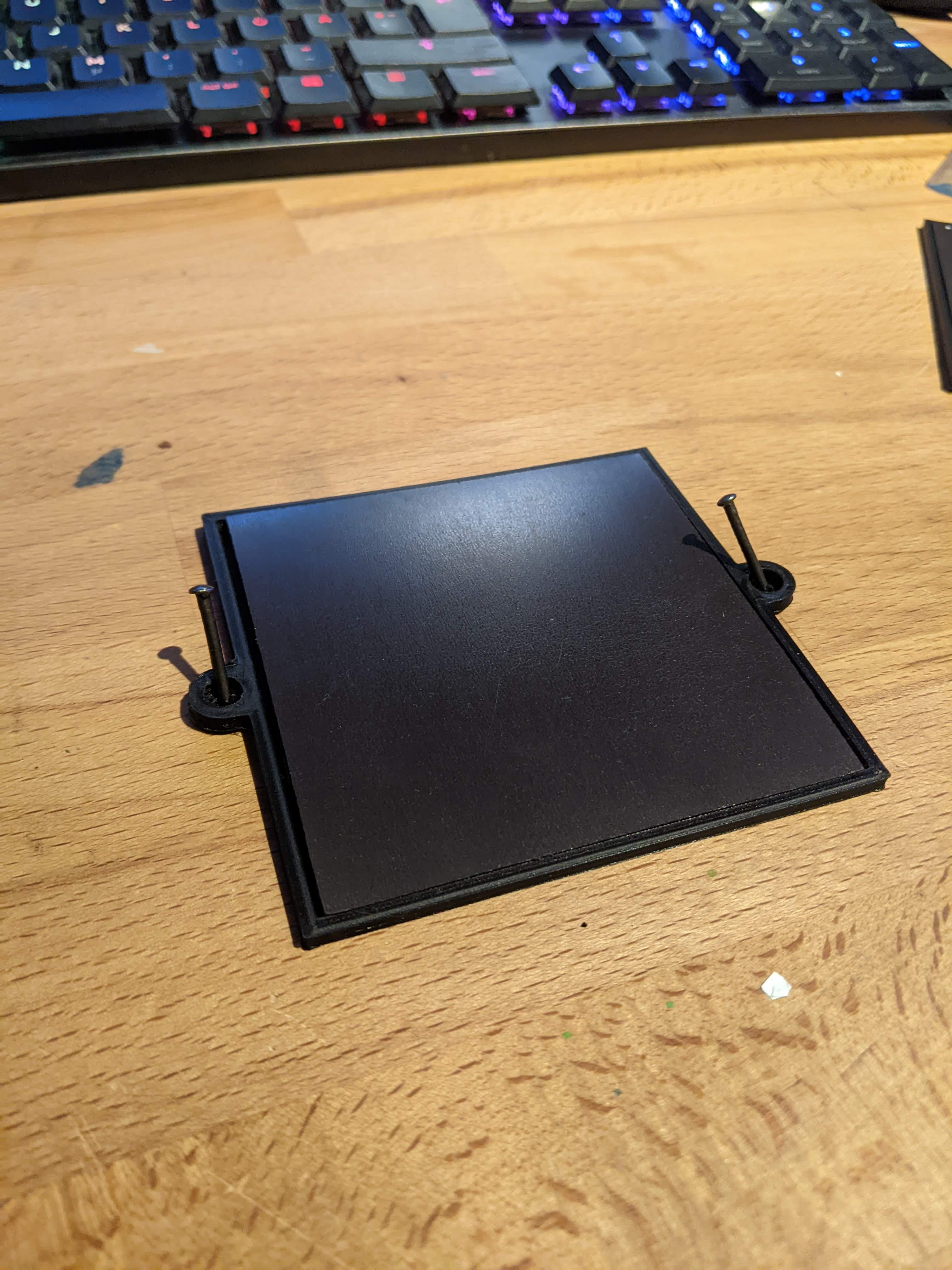 Displate Wall Mount / Spacer by Jakob Kerber Download free STL model