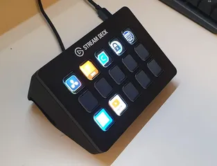 Elgato Stream Deck 15 key case with 35 degree incline
