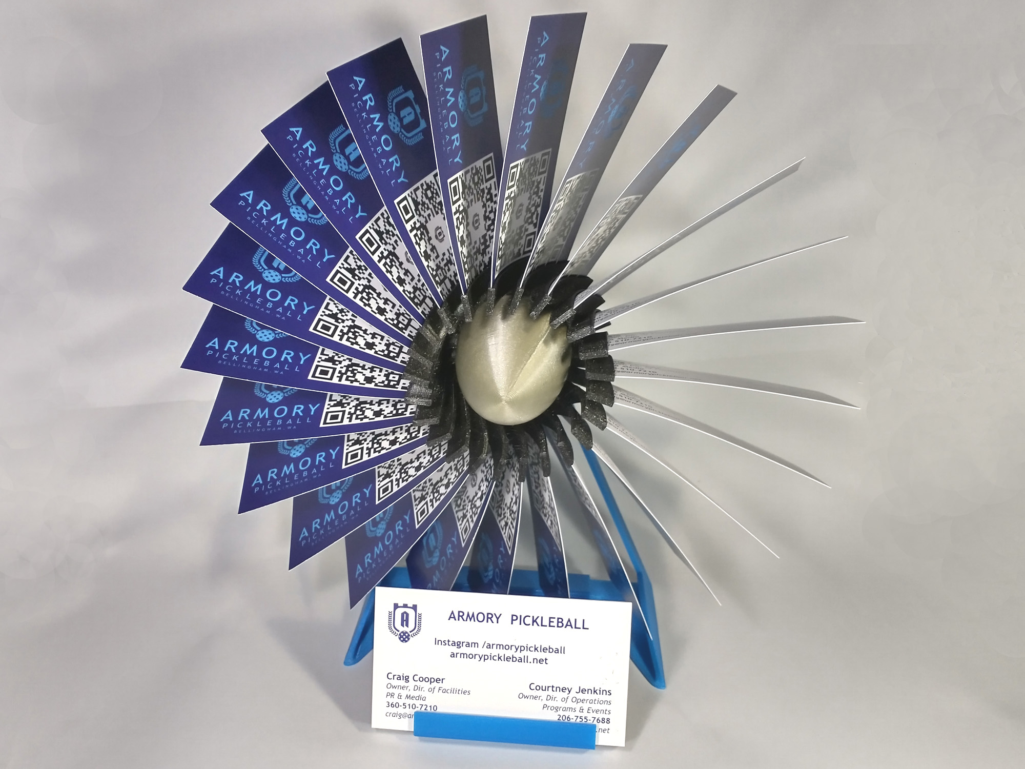 Business Card Turbine