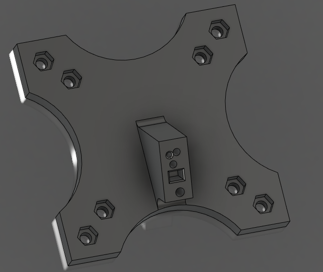 Asus VX27 Vesa Adapter