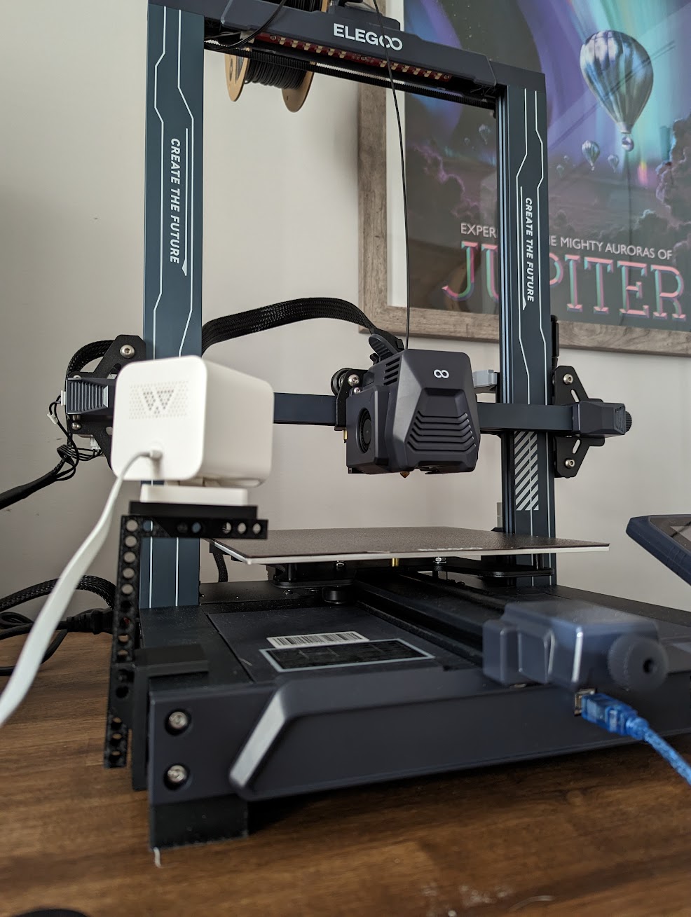 Wyze/Beagle Adjustable 40mm Camera Mount v2 | Fits Most Printers