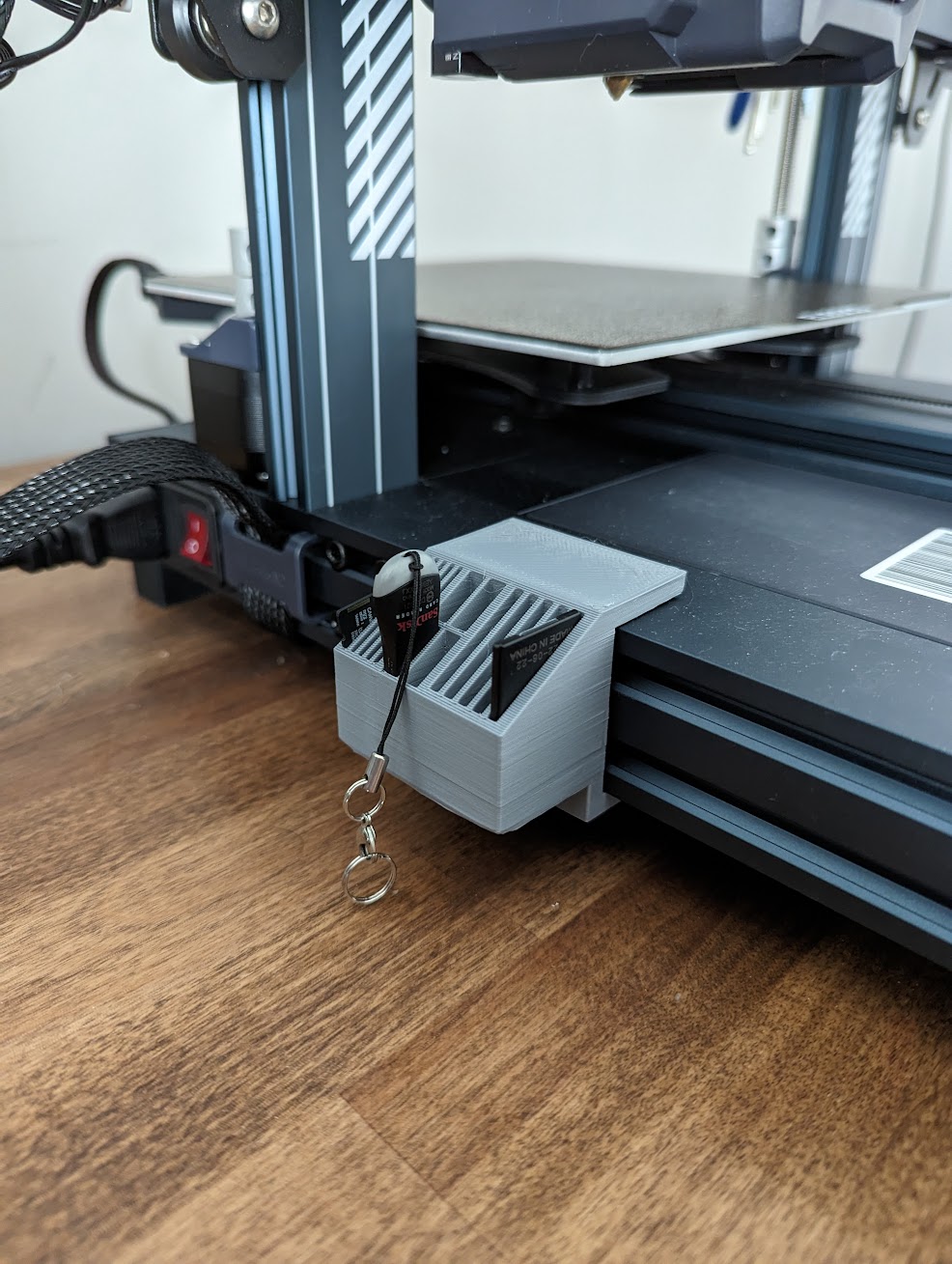 SD card + USB holder - 40mm Mount