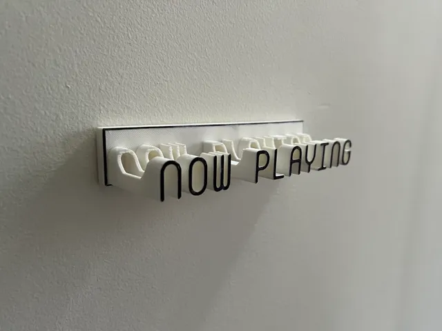 Now Playing record stand