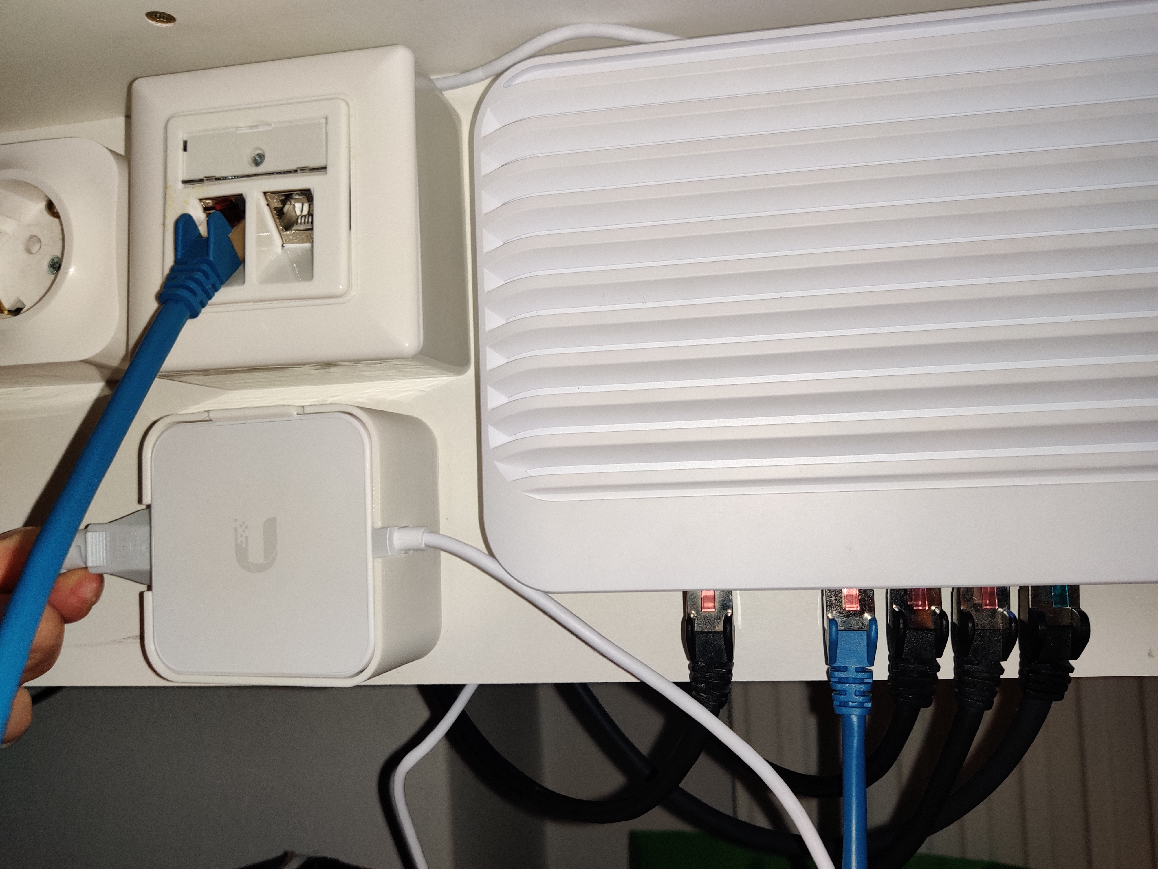 UniFi Flex XG & Lite 8 POE Power Brick Wallmount
