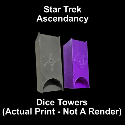 Star Trek Ascendancy: Breen and Dominion Dice Towers