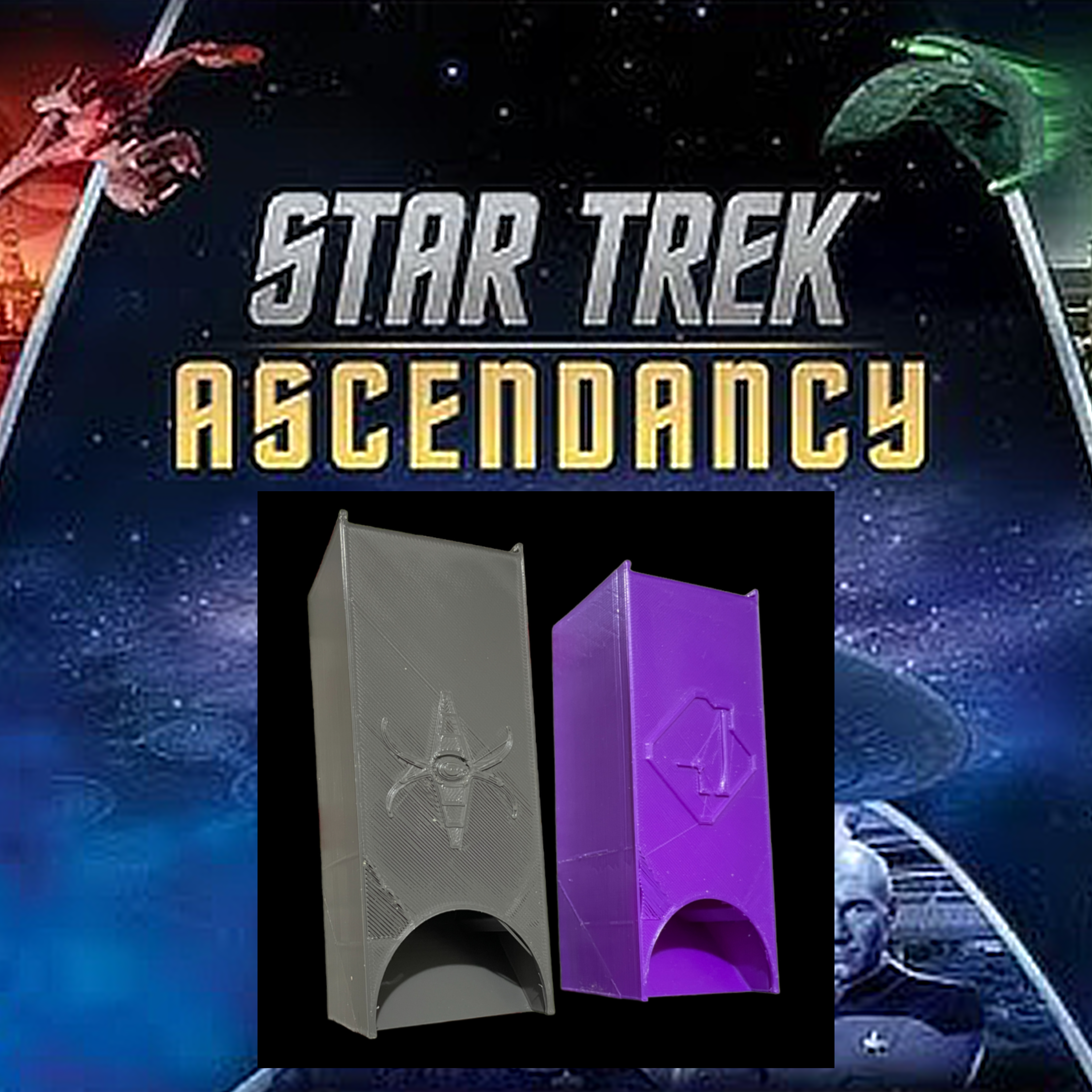 Star Trek Ascendancy: Breen and Dominion Dice Towers