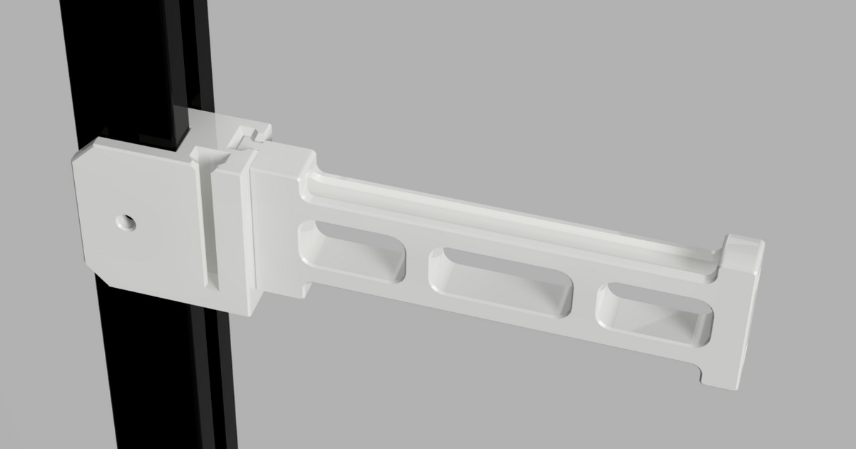 Detachable Spool Holder For 2020 Extrusions By Stefan 