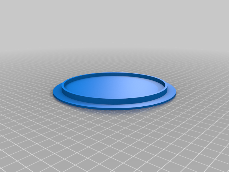 Back cover for Simple Table Clock by typhoon21 