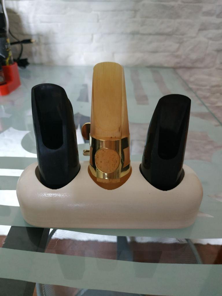 Mouthpiece stand (for sax alto mouthpieces) by Lucav Download free