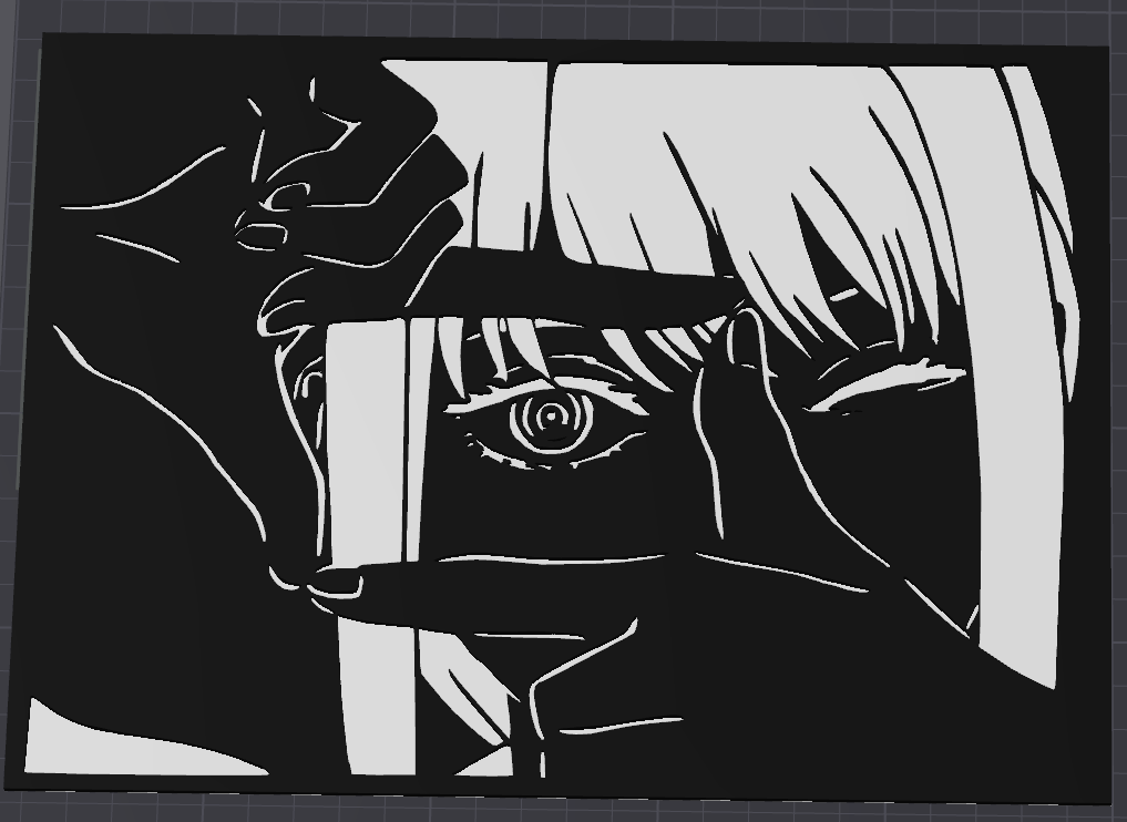 Makima wall art