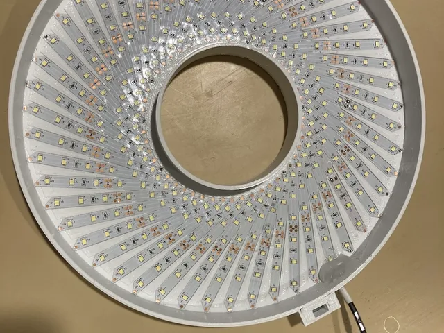 DIY Light Ring from LED Strip