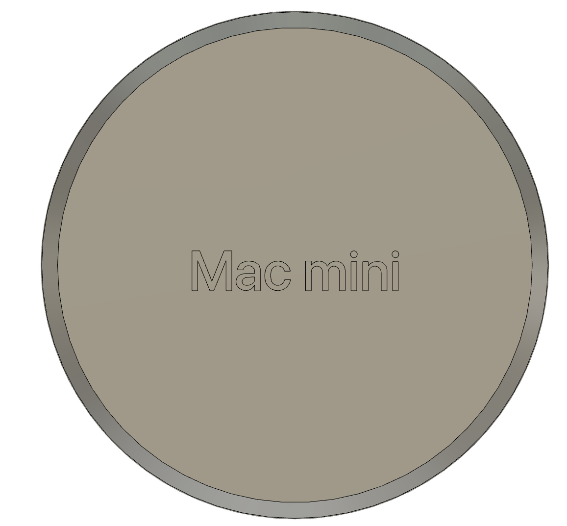 2018 (Unibody) Mac Mini Bottom Cover