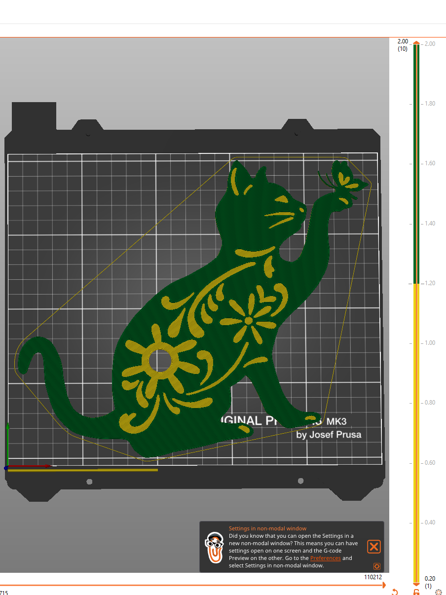 Cute Cat Door Decoration by Ozzy The Artist | Download free STL model ...