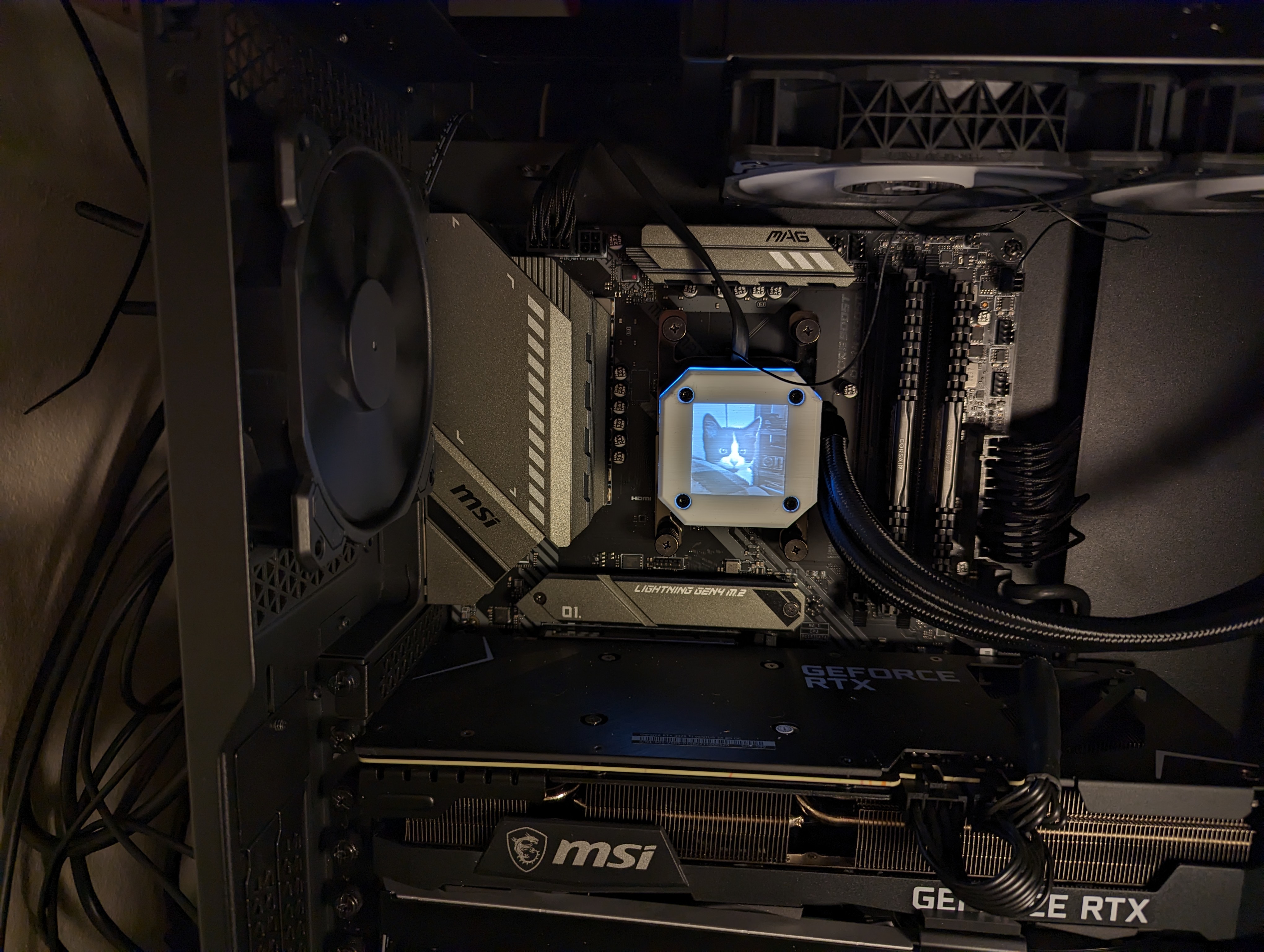 H100i Pump Cover