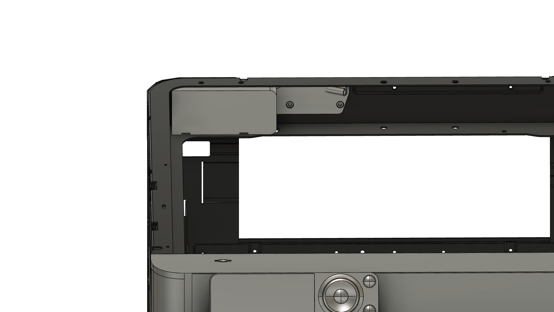 Bambu Lab P1P Cable Drag Chain Assembly Updated 1/24 by Brody