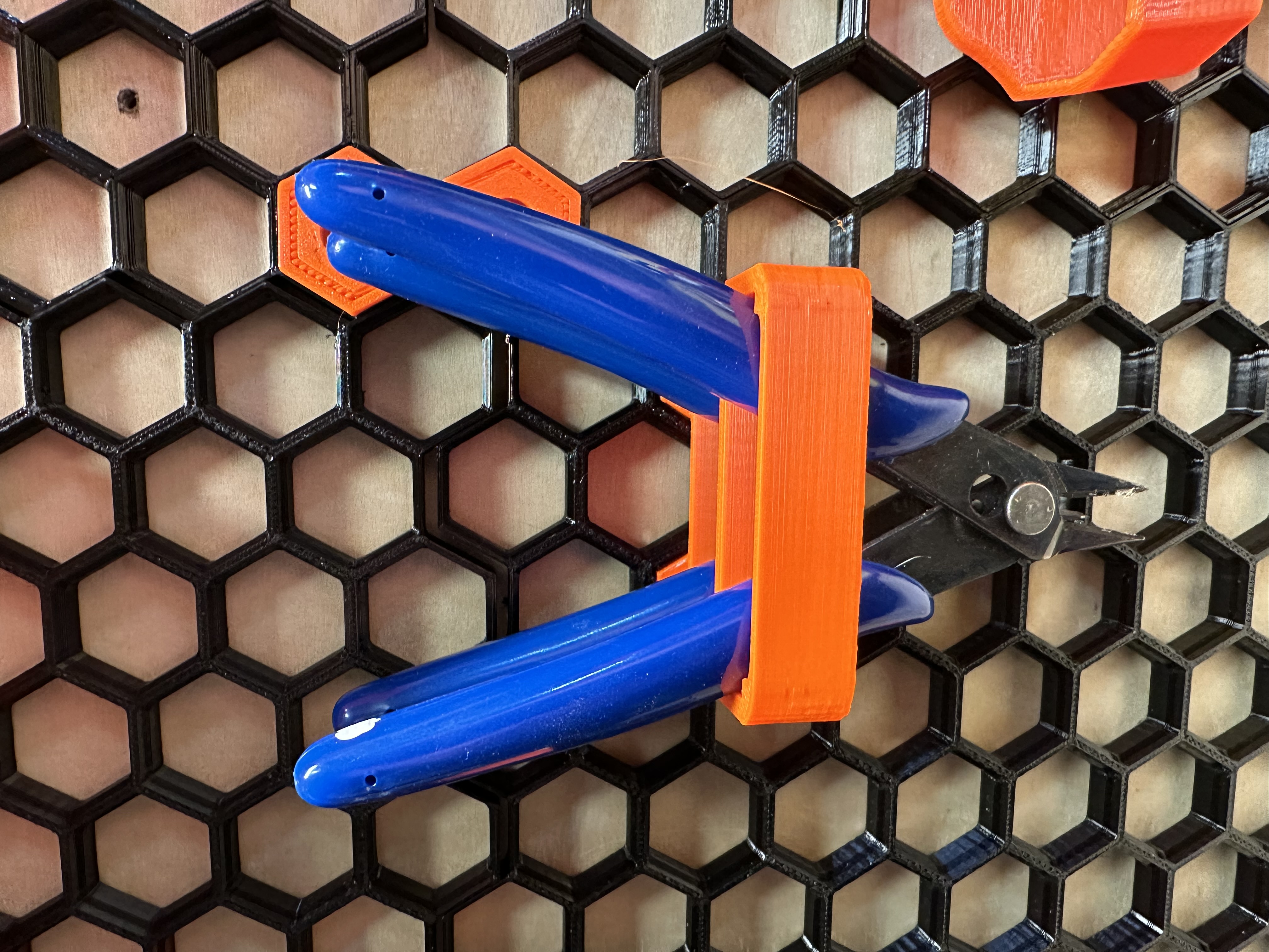 Honeycomb Wall snips or pliers holder DOUBLE!