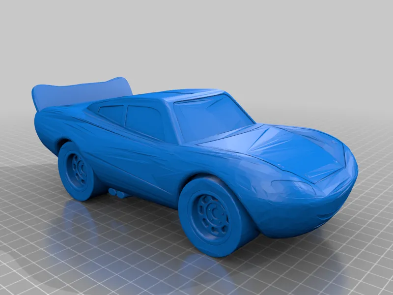 Lightning McQueen Moneybox by WardHill3DP | Download free STL model |  