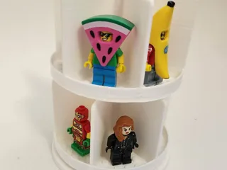 Rotating Lego Minifigure Display by WardHill3DP Download free