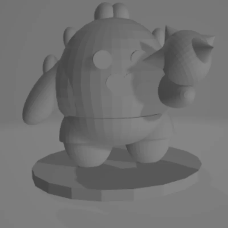 Free 3D file Spike - Brawl Stars Fanart 🌃・3D printable model to  download・Cults