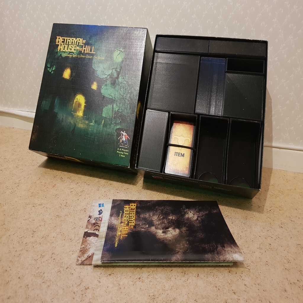 Betrayal at House on the Hill Box Inlay by Frej | Download free STL ...