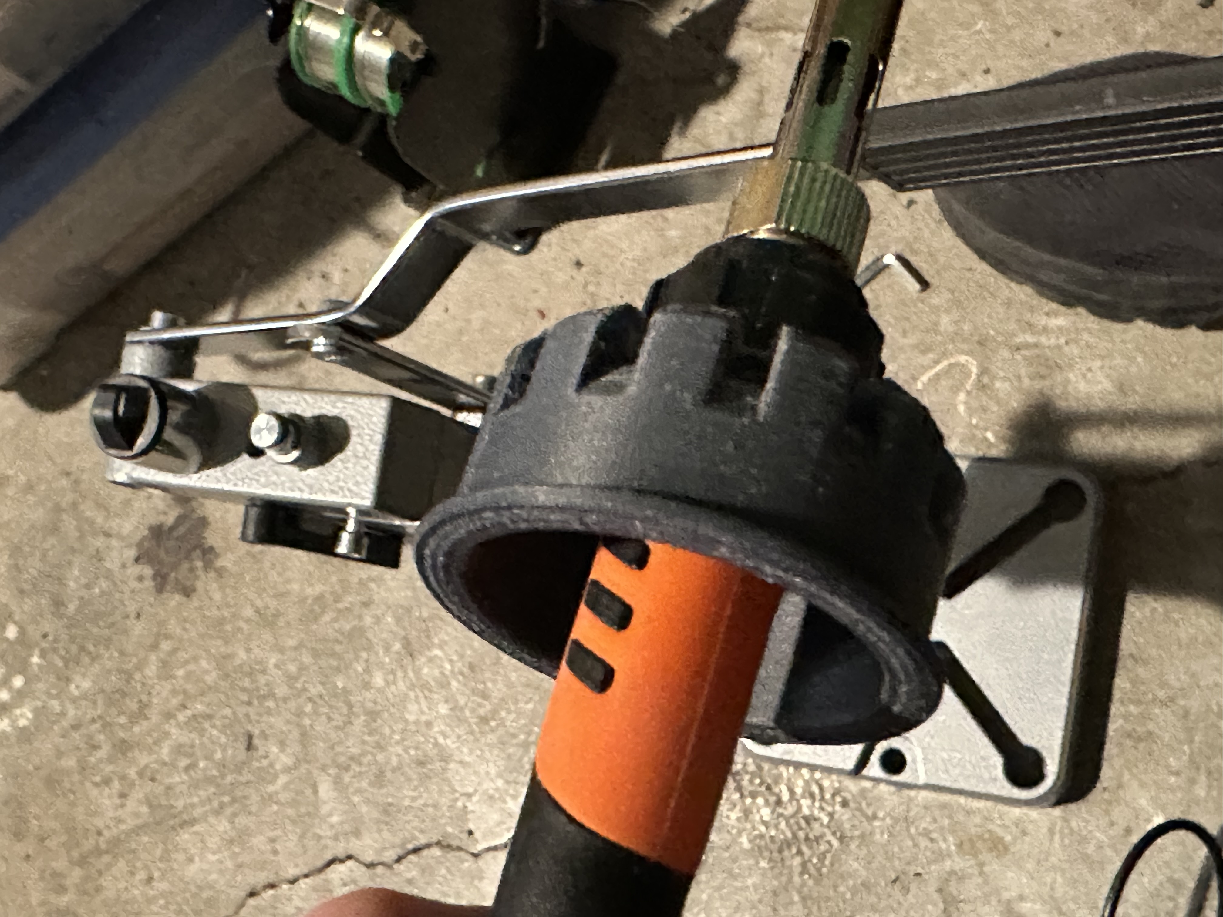 Soldering Iron Drill Press Holder by norfanos Download free STL model