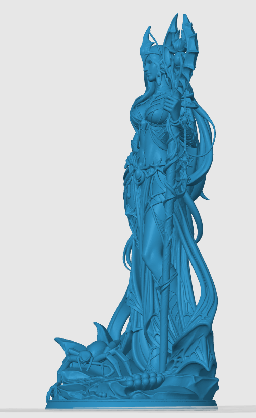 Drow Spider Priestess Statue — thumbnail 3