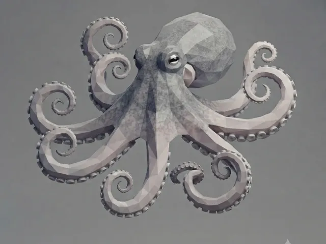 Low Poly Octopus