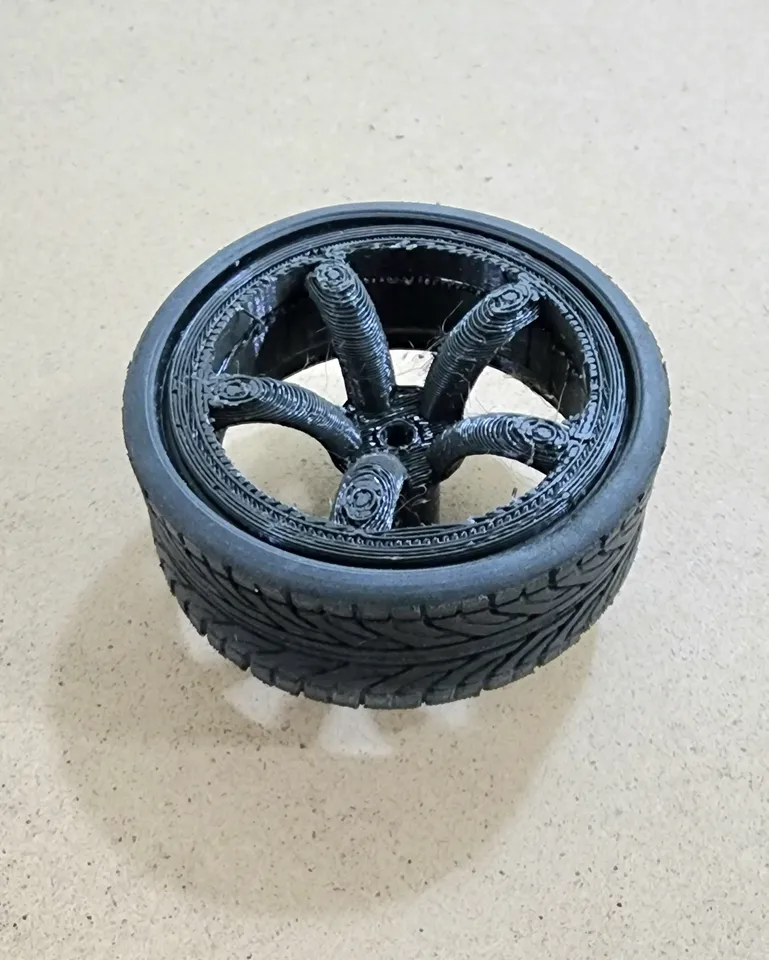 Wheel Tire Rim for R/C car Toy by Hussam Alghamdi | Download free STL ...