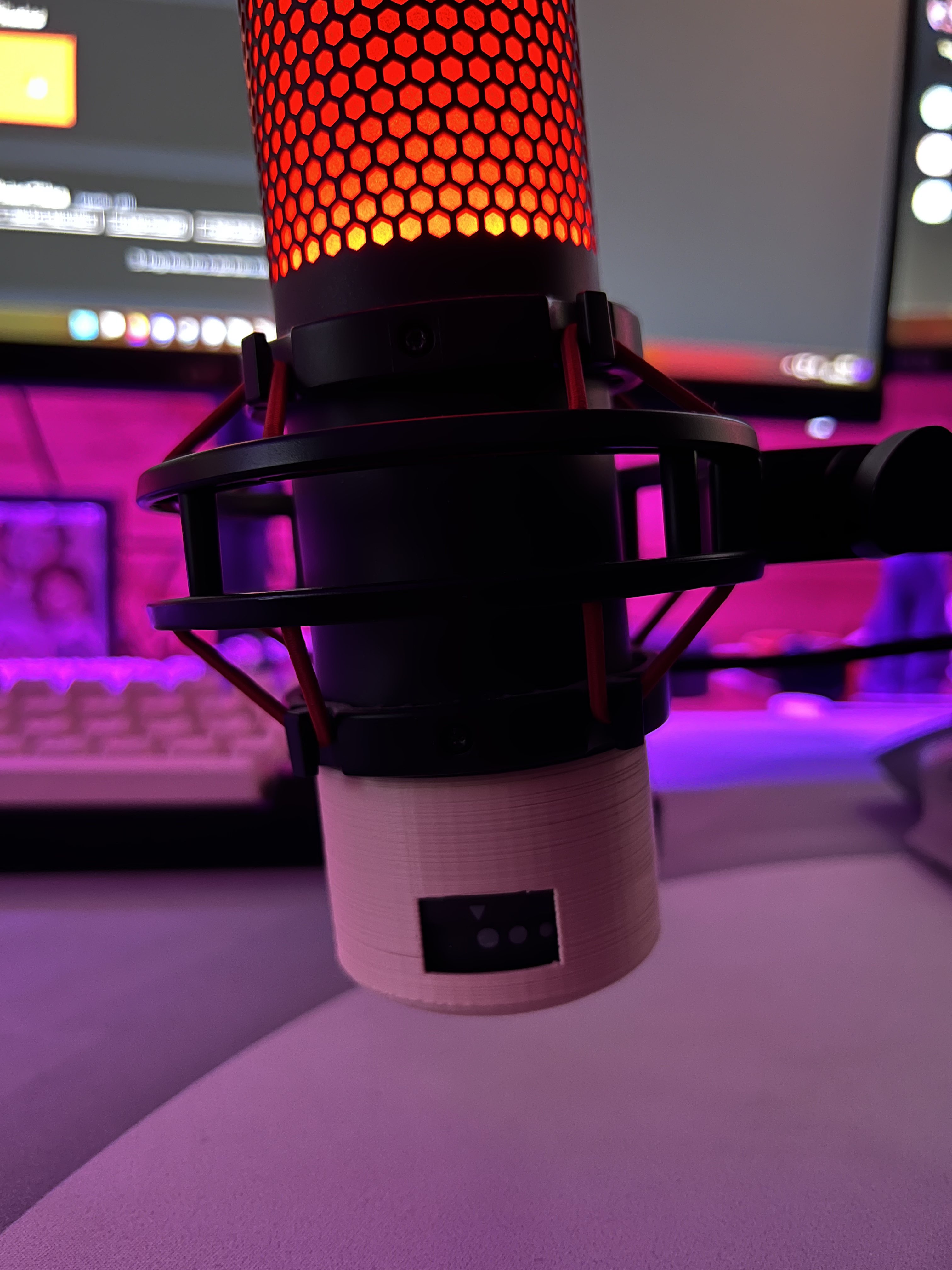 HyperX Quadcast Gain Cover by Muntan Download free STL model