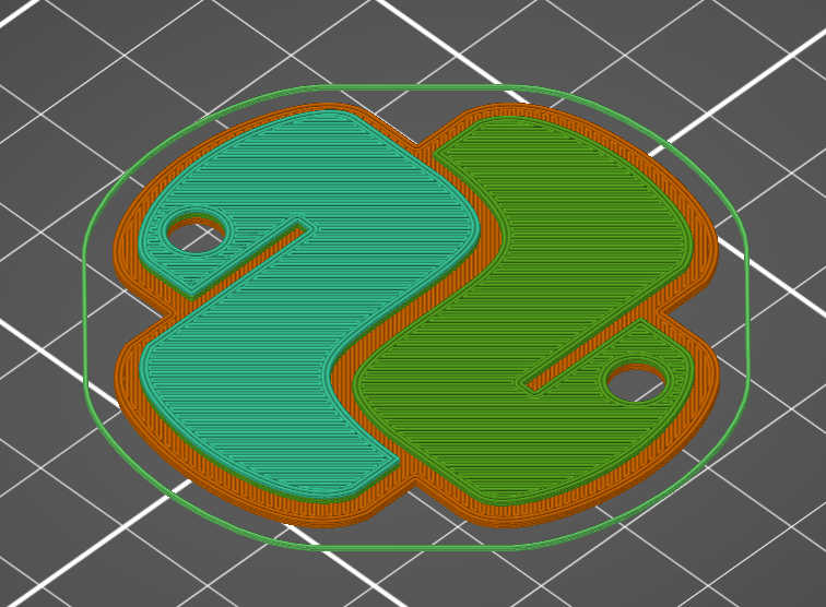 Python Logo by Ty | Download free STL model | Printables.com