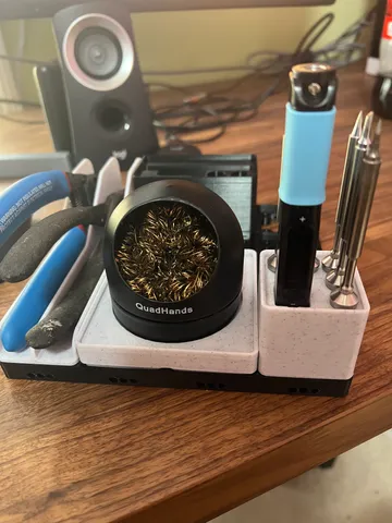 QuadHands Solder Tip Cleaner Gridfinity