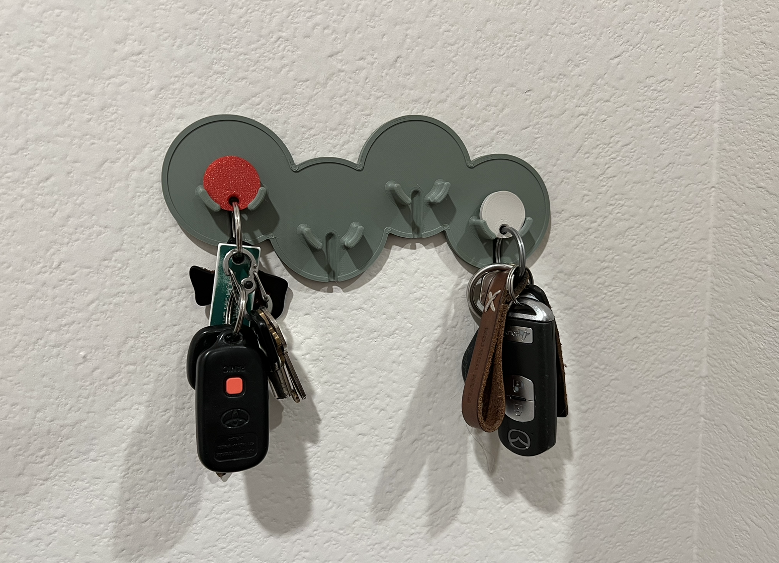 Modern Key Hanger: Round