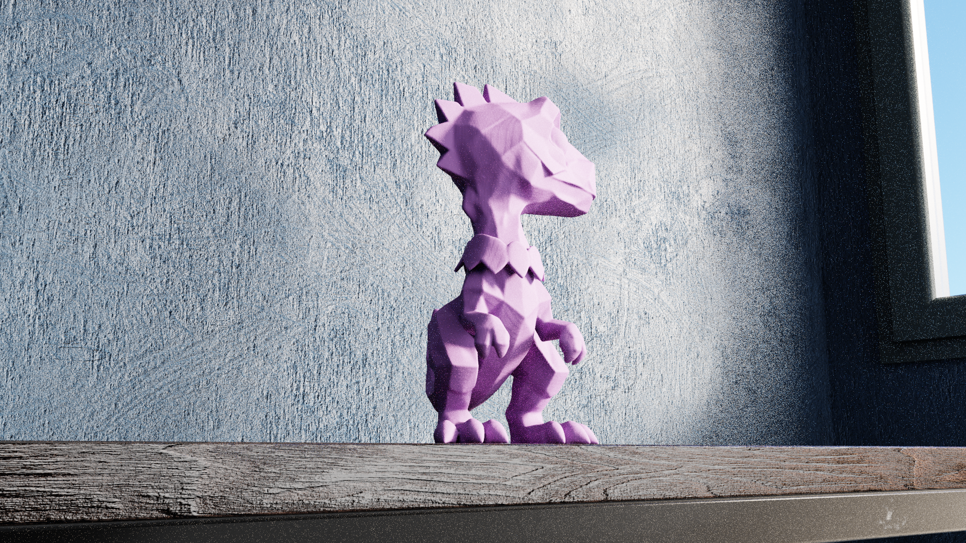Low Poly Dino — miniatura 2