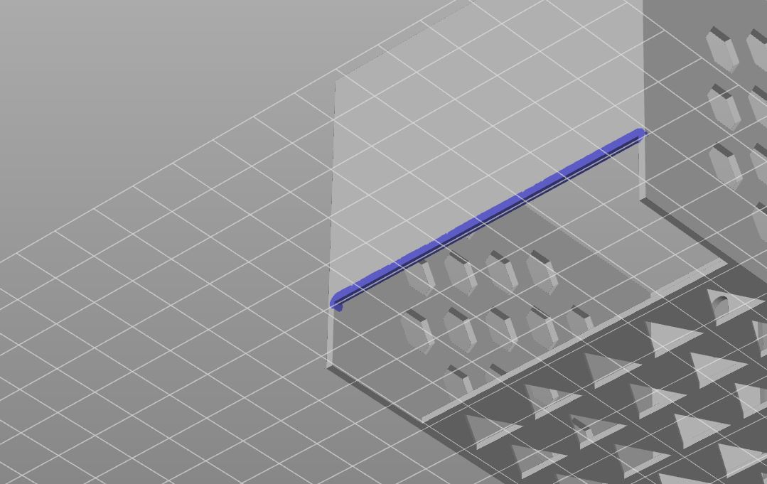 LIDL W5 glasses wipes tray / držák na utěrky na brýle by