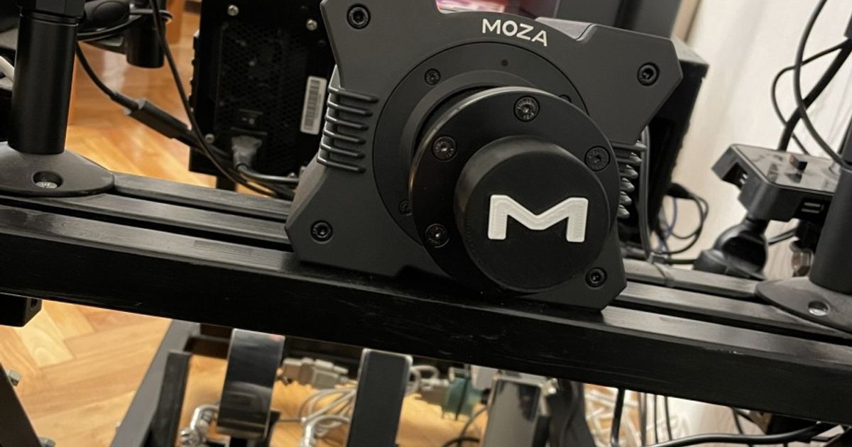 MOZA R9 Wheel dust cover and wheel wall quick release stand by pointer4 ...