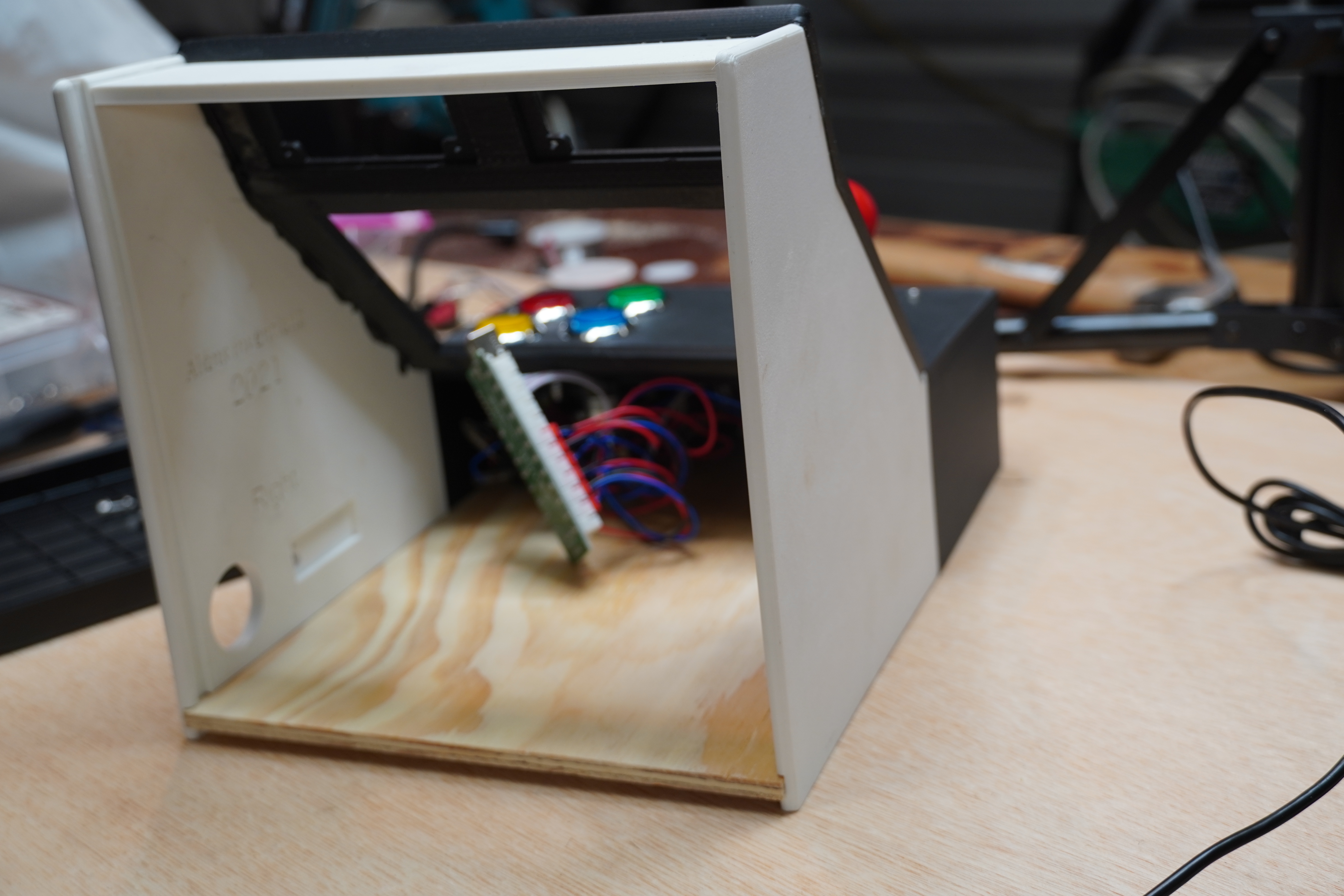 Miniatura 6 do modelo 3D Raspberry Pi 4 Mini Arcade Housing