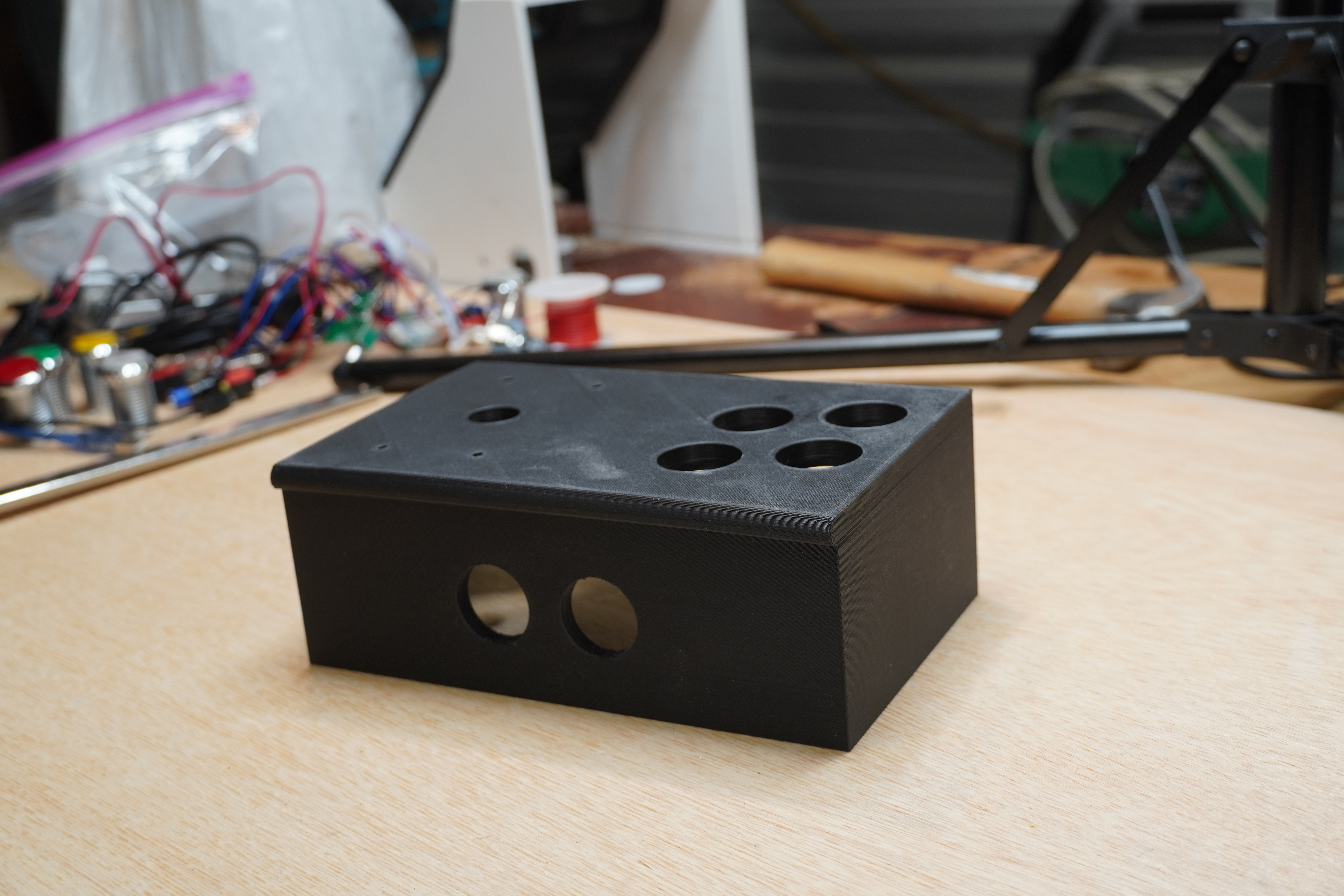 Miniatura 5 do modelo 3D Raspberry Pi 4 Mini Arcade Housing