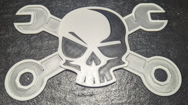Chevrolet Racing Skull