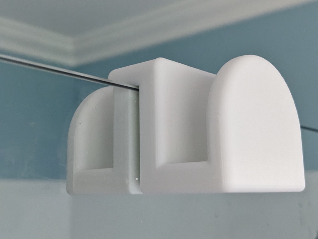 Shower towel hook by philipf Download free STL model