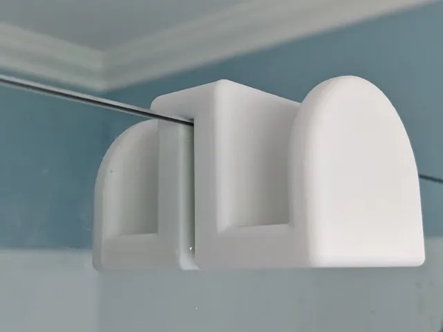 Shower towel hook