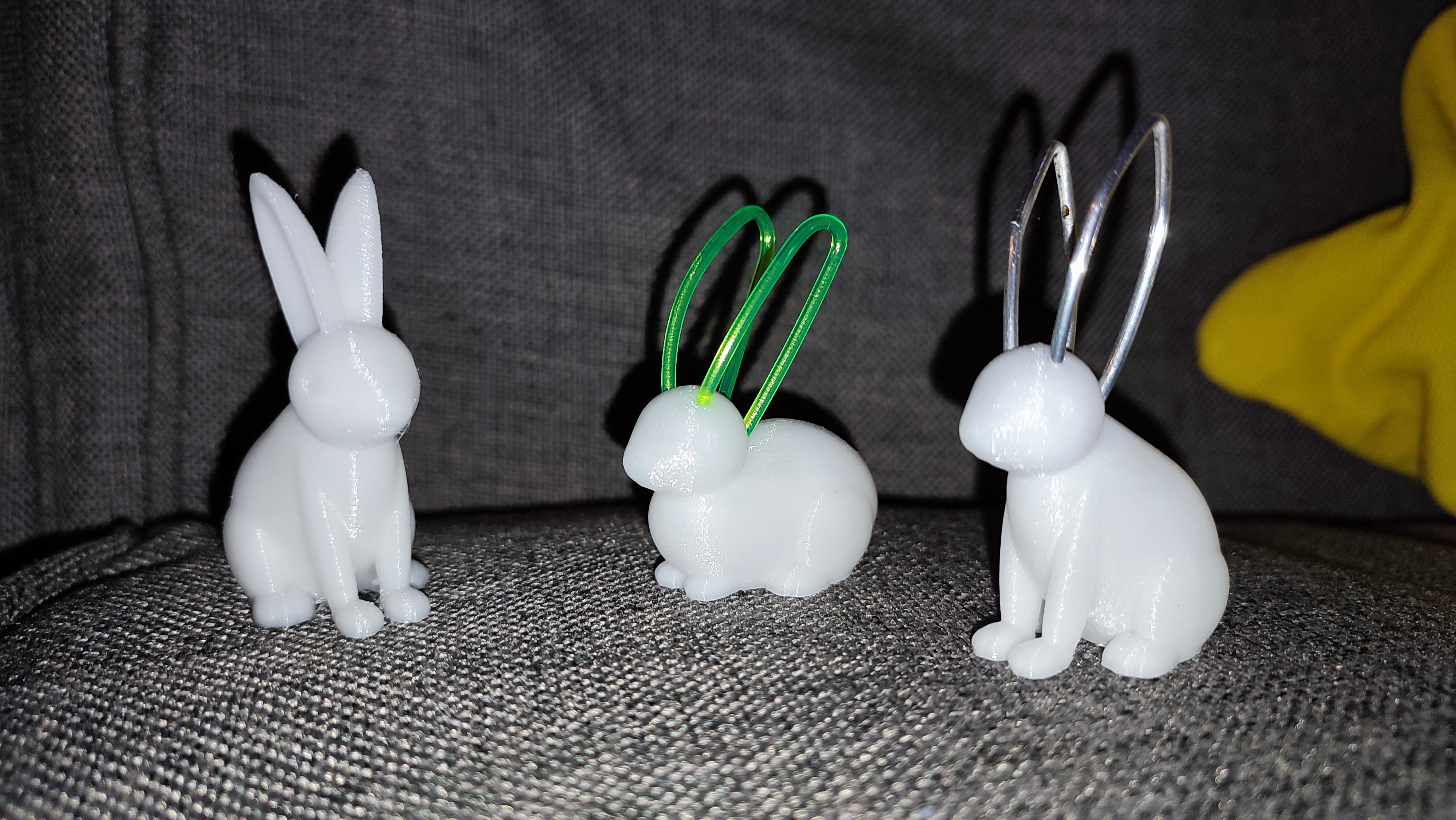 !!!New!!! sitting Creality Rabbit with filament ears