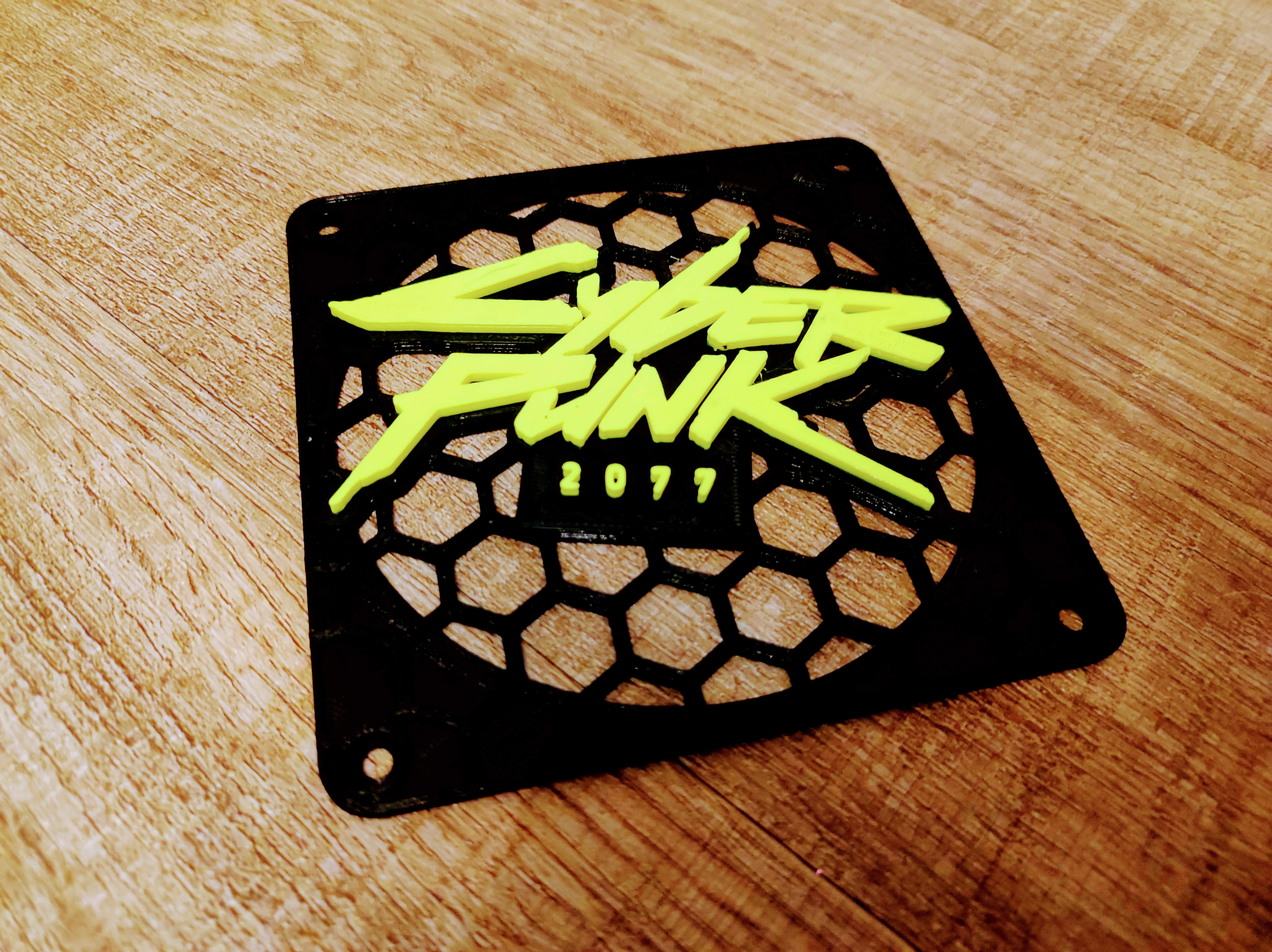 Fan Grill 120mm Cyber Punk 2077