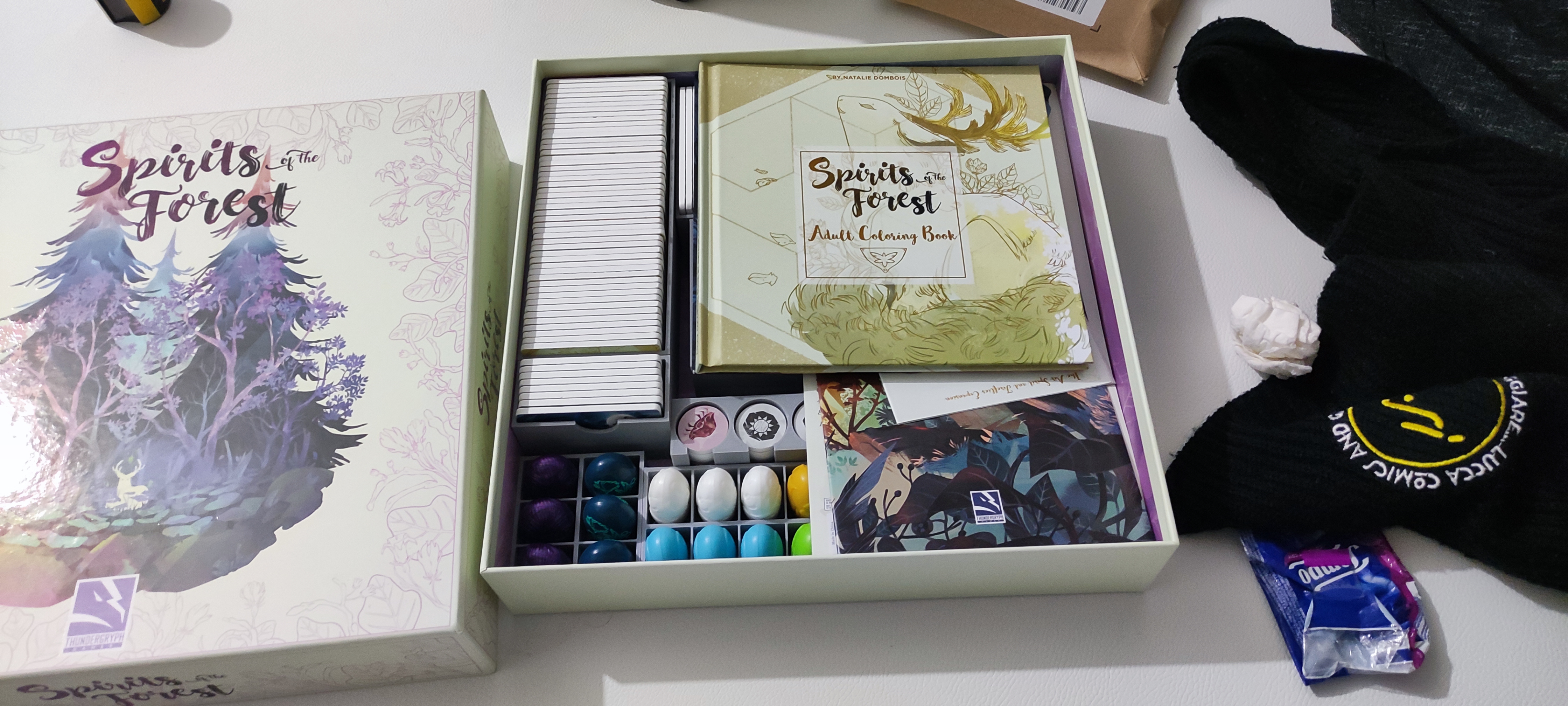 Spirit of the forest board game Organizer