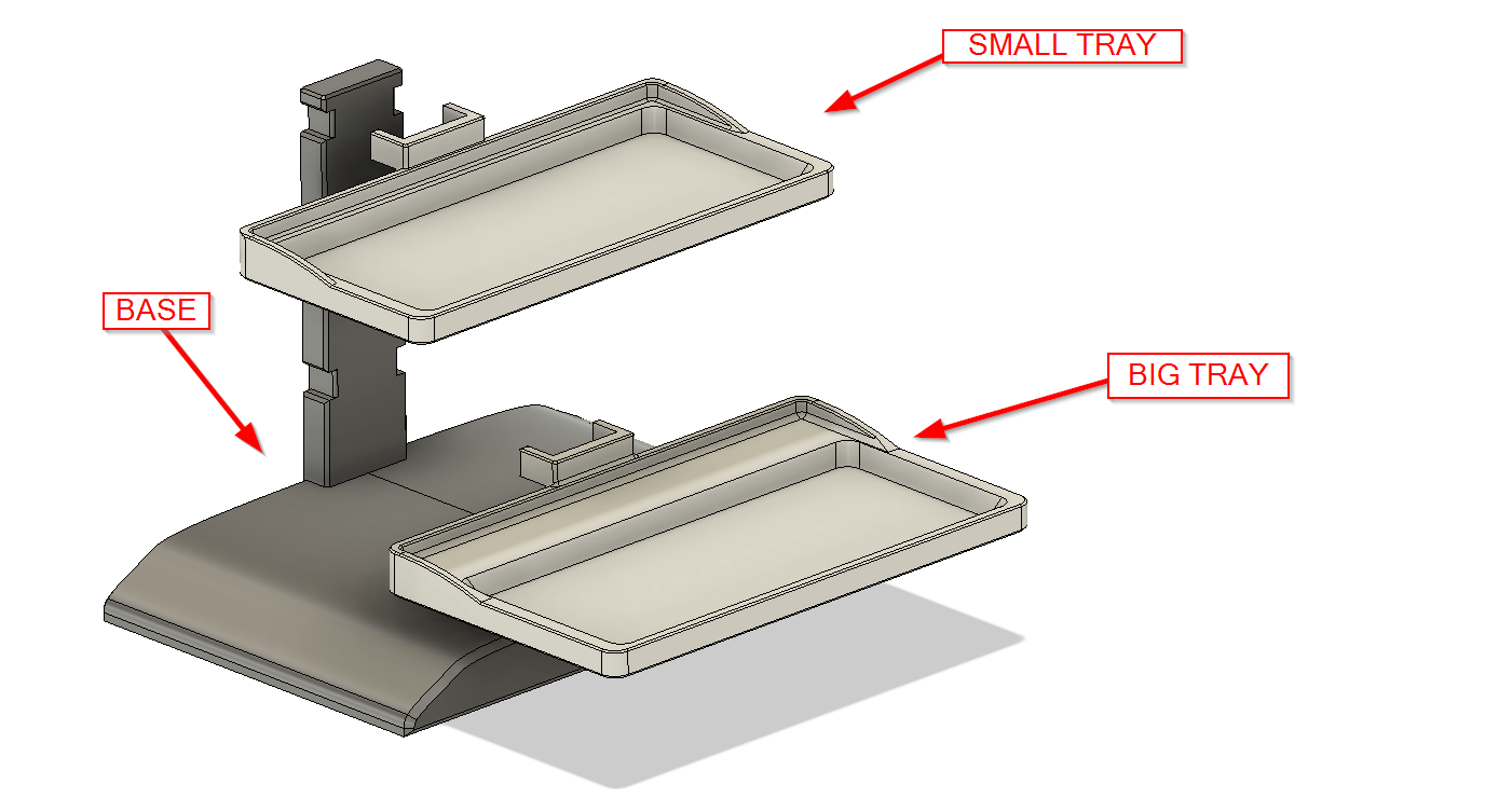Glasses holder by DennisP Download free STL model