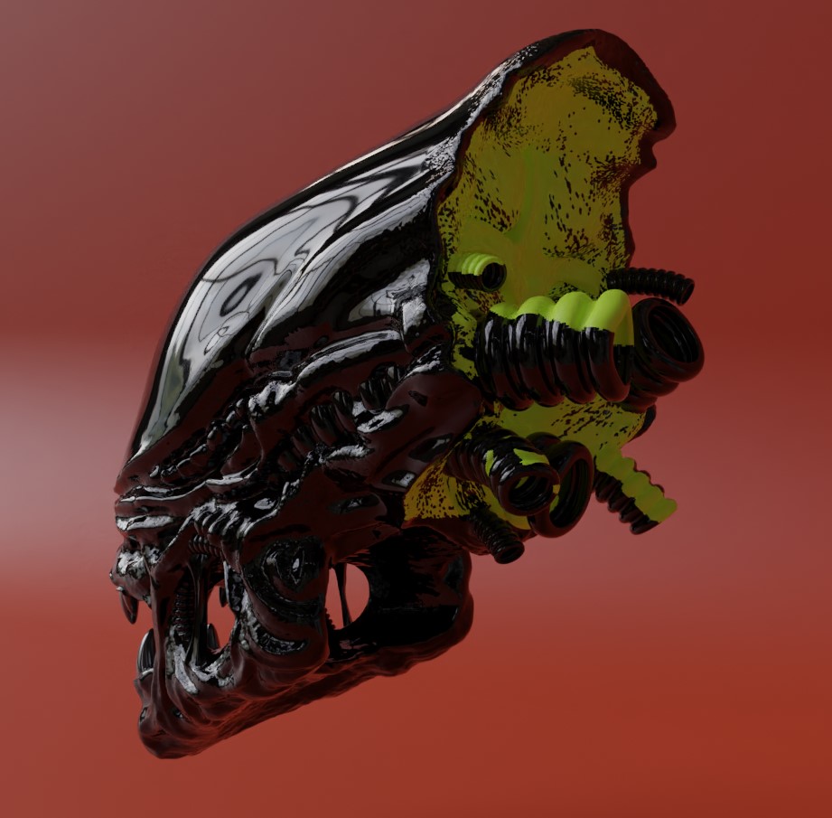 Xenomorph Trophy by Grafit Download free STL model