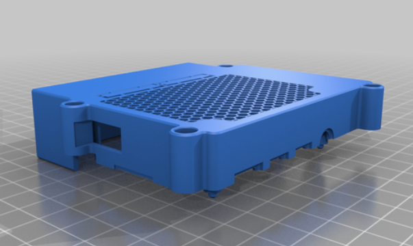 Rapberry Pi 4B Case With space for LifePo4wered Pi+ battery