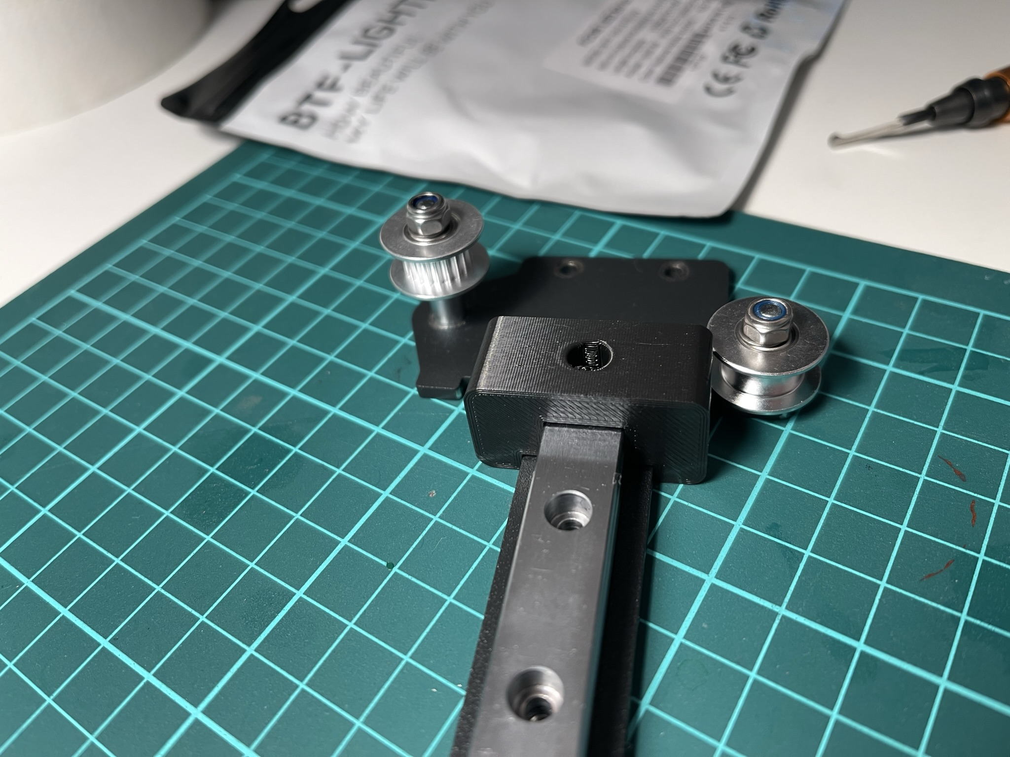 TwoTrees SP-5 SP-3 MGN12 Y axis centering protractor